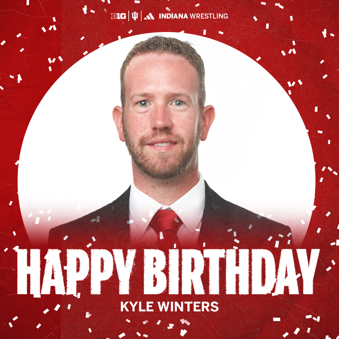 IndianaWR's tweet image. Wishing a happy birthday to our athletic trainer, Kyle Winters! 🎉
Thank you for all you do, and we hope you have a great day!