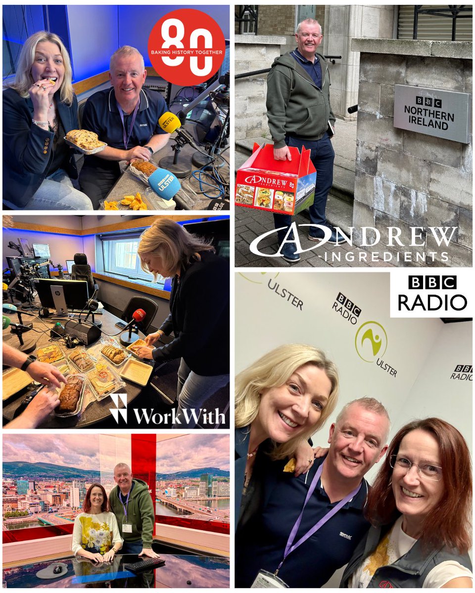 Andrew Ingredients (@andrewingred) on Twitter photo Join Finbar on <a href="/bbcradioulster/">BBC Radio Ulster</a> as he chats classic bakes with Anne-Marie Wallace on ‘What’s on your plate?’ Think soda bread, wheaten, boiled cake & honeycomb.
#BakingHistoryTogether #AndrewIngredients80 #Ai80 #80thAnniversary #FamilyBusiness #WorkWith #WorkWithAndrewIngredients Join Finbar on <a href="/bbcradioulster/">BBC Radio Ulster</a> as he chats classic bakes with Anne-Marie Wallace on ‘What’s on your plate?’ Think soda bread, wheaten, boiled cake & honeycomb.
#BakingHistoryTogether #AndrewIngredients80 #Ai80 #80thAnniversary #FamilyBusiness #WorkWith #WorkWithAndrewIngredients