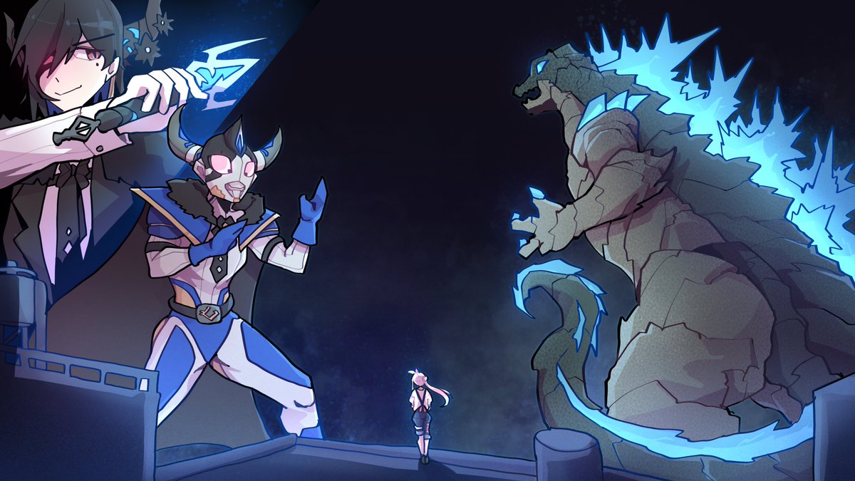 Ultra Malphis vs. Godzilla: Battle for love
Soon…at cinema near you
(Yes, I have the dumbest idea ever)

 #RavenCrafts #ioarts #MALPHISIIDEBUT