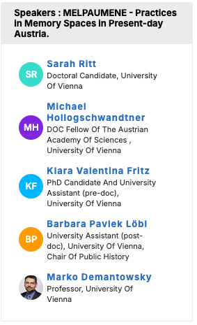 Marko Demantowsky (@mdemantowsky) on Twitter photo Meet <a href="/BPavlekLoebl/">Barbara Pavlek Löbl</a> <a href="/klara_fritz/">Klara Valentina Fritz</a> <a href="/sarah_ritt/">Sarah Ritt</a>, Michael Hollogschwandtner and me with aspects of our MELPAUMENE research focus in Prague.
14-18 July 2025.
Looking very much forward. Opportunities for many reunions. Meet <a href="/BPavlekLoebl/">Barbara Pavlek Löbl</a> <a href="/klara_fritz/">Klara Valentina Fritz</a> <a href="/sarah_ritt/">Sarah Ritt</a>, Michael Hollogschwandtner and me with aspects of our MELPAUMENE research focus in Prague.
14-18 July 2025.
Looking very much forward. Opportunities for many reunions.