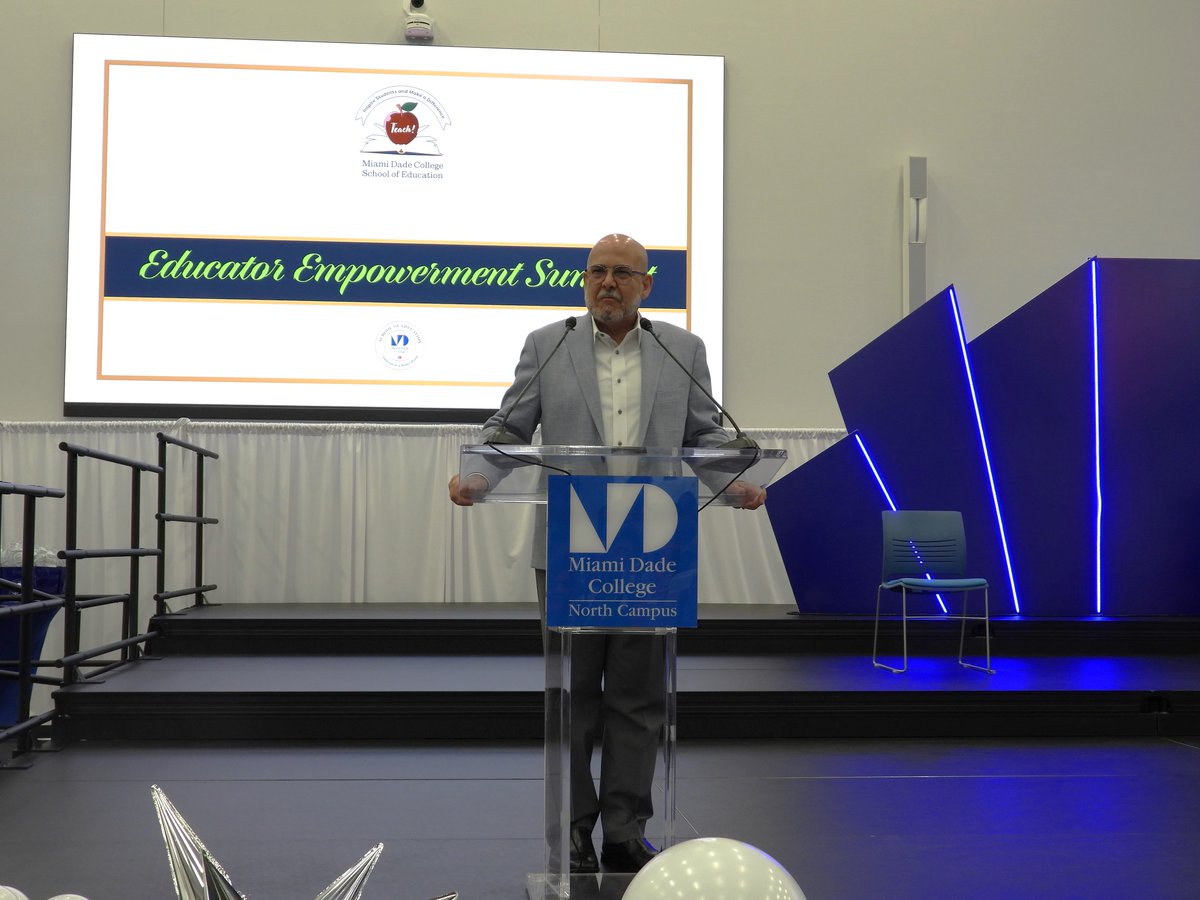 SuptDotres's tweet image. Grateful to have joined @MDCollege for the 2025 Educator Empowerment Summit! The experience reinforced our commitment to innovation, mentorship, and a shared vision for strengthening @mdcps. From AI in education to building school culture through connection, I look forward to…