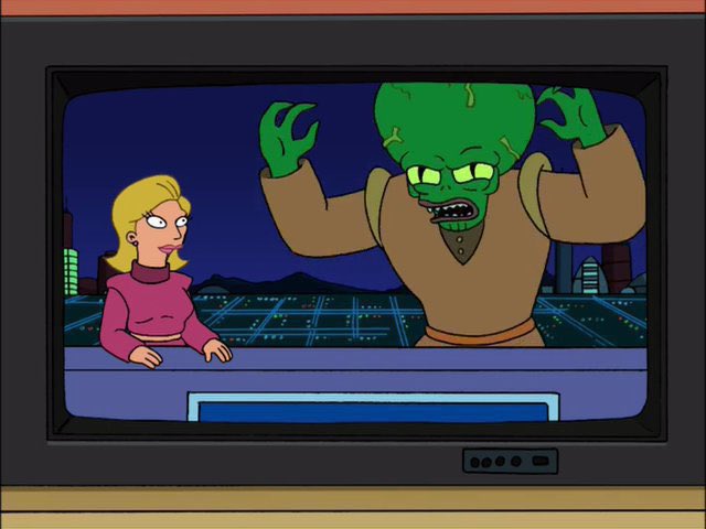 Today’s #Futurama  Character of the Day is Morbo!

🗣️ Maurice LaMarche