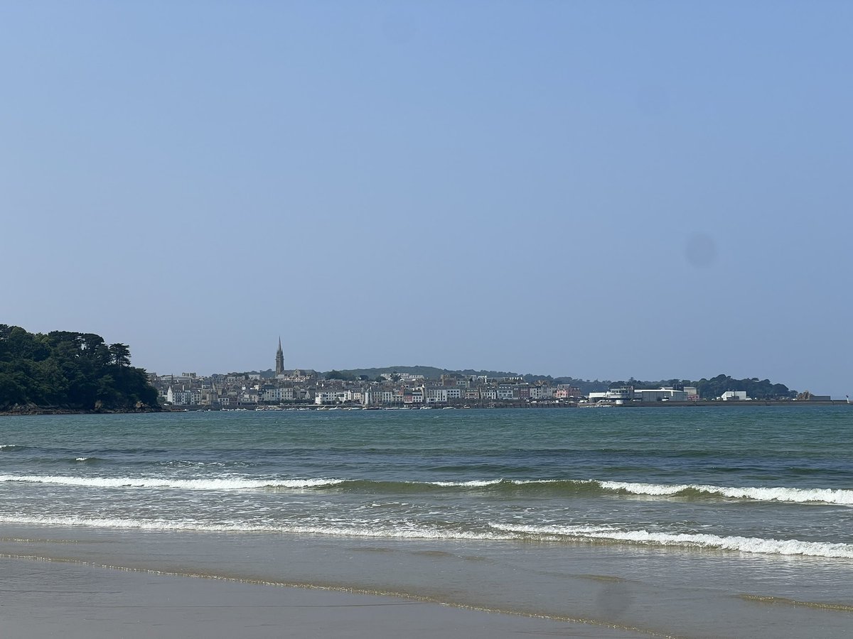La plage du Ris à Douarnenez ce lundi ☀️