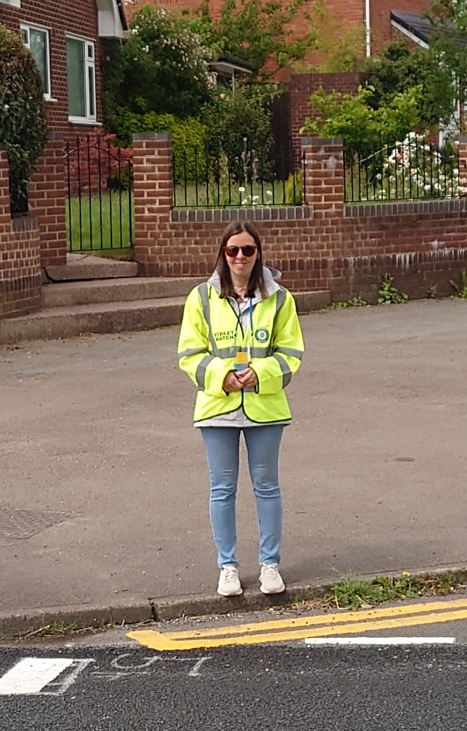 Our Women's Officer Anna recently started volunteering with her local StreetWatch team.

Anna says it's a great way to get out and meet people in her community. She's also had the opportunity to support local events such as the local VE day events and this morning's Aldridge 10k.