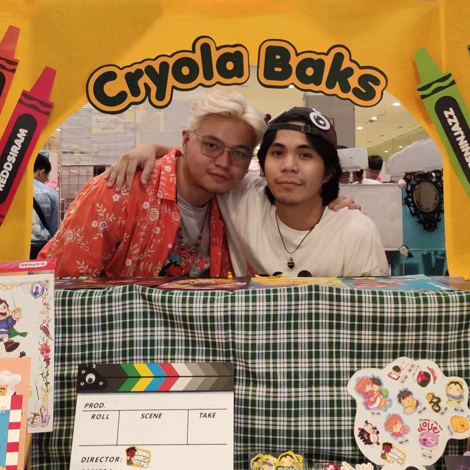 Burden_Walker's tweet image. Komiket pride 2025 🏳️‍🌈with myboi @reddsiram and friends done!!! 
thank you so so much!!! see you sa next con !!!