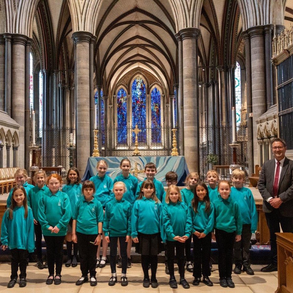 New anthem! 🎶 On Thursday our Junior Choir, along with our Girl Choristers, premiered a new anthem by Simon Lole. The anthem (‘Teach me, O Lord’) was made possible through the support of the <a href="/_cathedralmusic/">Cathedral Music Trust</a> Trust, who have also enabled us to buy new sheet music.