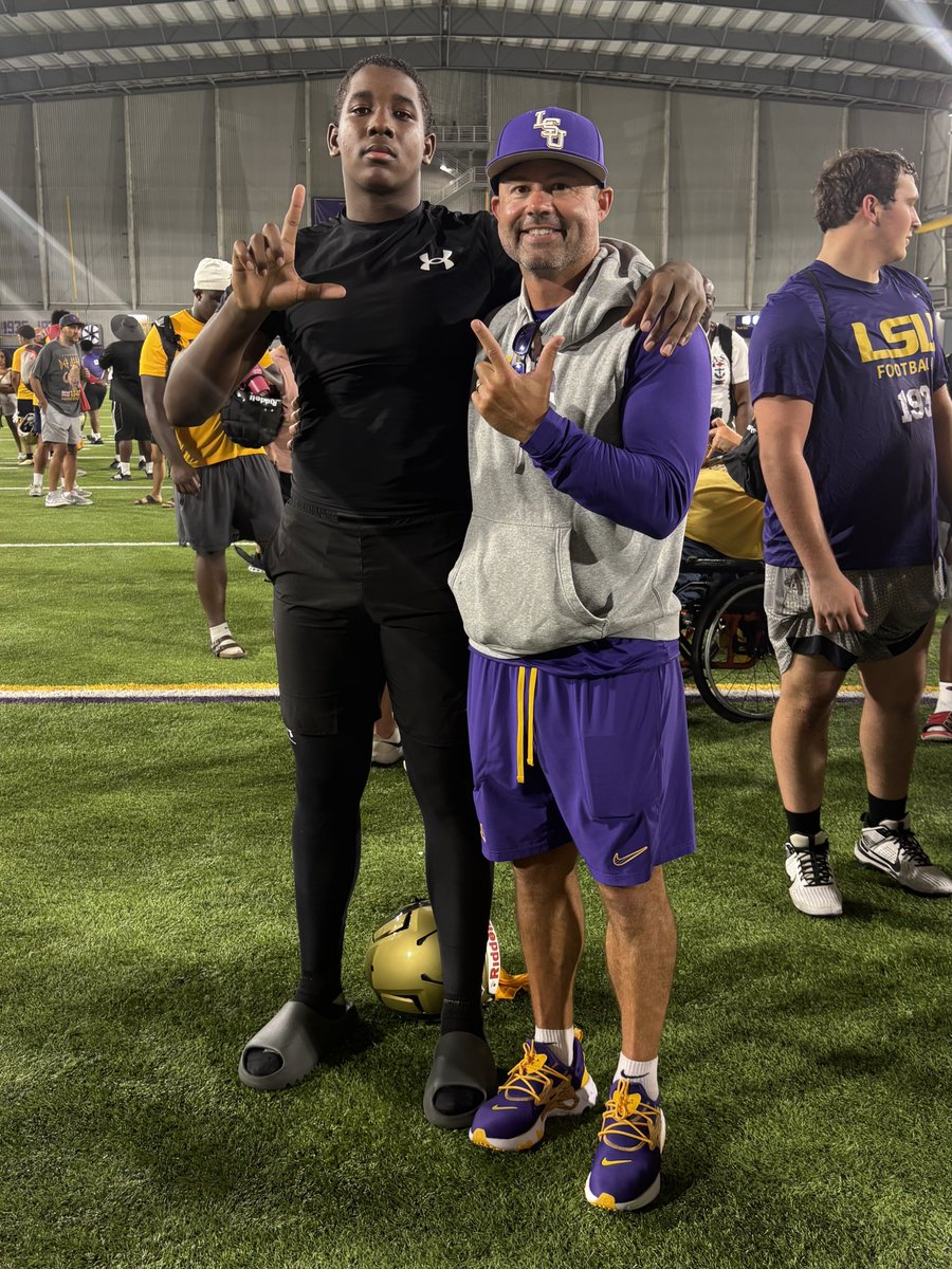 Ismael Schiefer (@king_savage_2_8) on Twitter photo The hunger built in the climb prevents complacency at the peak ❗️ <a href="/LSU/">LSU</a> <a href="/IMGAFootball/">IMG Academy Football</a> <a href="/LSUfootball/">LSU Football</a> <a href="/coach_peoples/">Kevin Peoples</a> <a href="/JeritRoser/">Jerit Roser</a> <a href="/CoachBlakeBaker/">Blake Baker</a> <a href="/PGuy77/">Preston Guy</a> <a href="/ChachereGrant/">Grant Chachere</a> <a href="/bryce_koon/">Bryce Koon</a>
<a href="/_GarrettRoss/">Garrett Ross</a> <a href="/tbellaire08/">Thomas Bellaire</a> <a href="/RecruitsLsu/">lsu.recruits</a> <a href="/CodyBellaire/">Cody Bellaire</a> <a href="/glenwest21/">Glen West</a> <a href="/Dale_Dowden/">Dale Dowden</a> #GeauxTigers The hunger built in the climb prevents complacency at the peak ❗️ <a href="/LSU/">LSU</a> <a href="/IMGAFootball/">IMG Academy Football</a> <a href="/LSUfootball/">LSU Football</a> <a href="/coach_peoples/">Kevin Peoples</a> <a href="/JeritRoser/">Jerit Roser</a> <a href="/CoachBlakeBaker/">Blake Baker</a> <a href="/PGuy77/">Preston Guy</a> <a href="/ChachereGrant/">Grant Chachere</a> <a href="/bryce_koon/">Bryce Koon</a>
<a href="/_GarrettRoss/">Garrett Ross</a> <a href="/tbellaire08/">Thomas Bellaire</a> <a href="/RecruitsLsu/">lsu.recruits</a> <a href="/CodyBellaire/">Cody Bellaire</a> <a href="/glenwest21/">Glen West</a> <a href="/Dale_Dowden/">Dale Dowden</a> #GeauxTigers