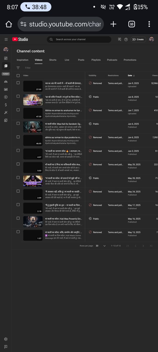 itsmrwhale's tweet photo. 🚨 @YouTubeCreators @TeamYouTube something's seriously broken in your system.
One of my terminated channels got reinstated after appeal—but 5 other channels with original, unique content were rejected without proper review.
Please fix your ai and review system
@YouTubeCreators https://t.co/1wvCskqzgM