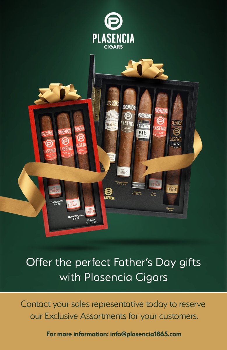 This Father’s Day, gift the Plasencia Robusto Collection—a tribute to tradition, craftsmanship, and excellence. The perfect way to honor the father who shaped your world.