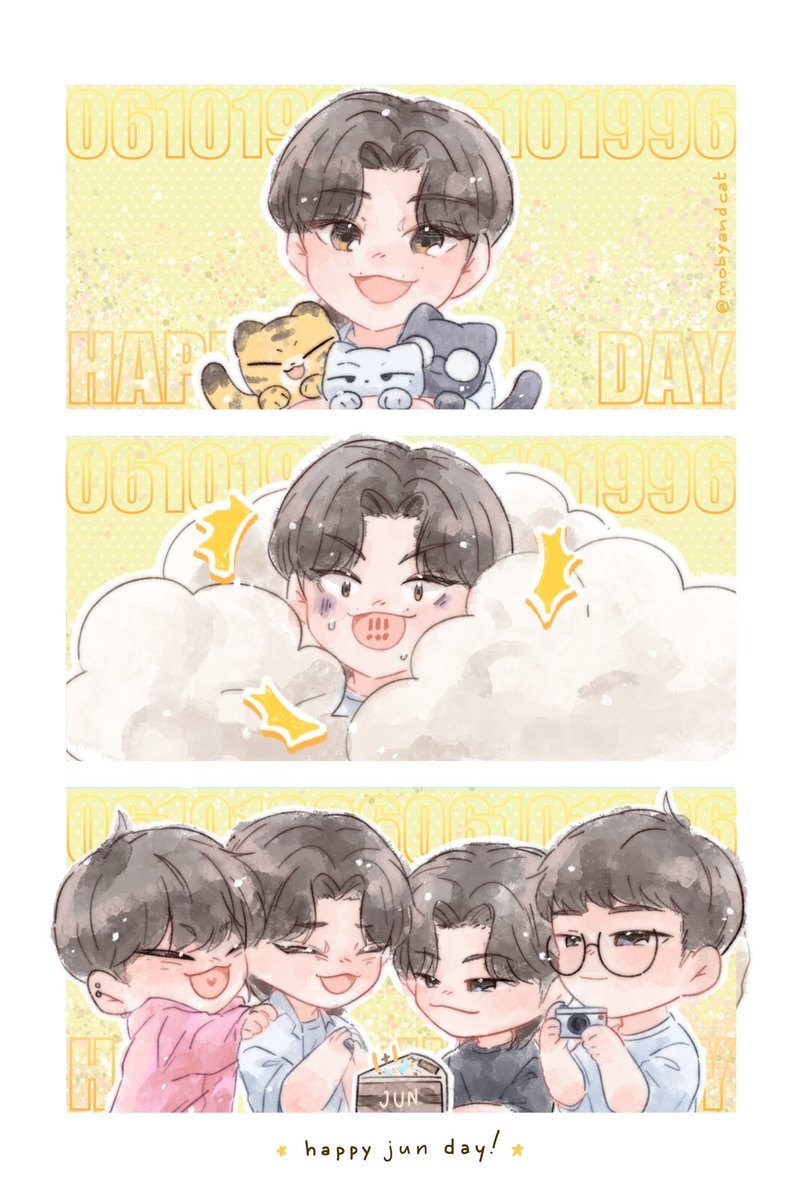 mobyandcat's tweet photo. our kind-hearted moon who excelled at everything

happy birthday 🎂🐱🌙✨

#쌍둥이자리_수놓은밤_준휘_생일축하해 #ForeverGeminiJunDay

#Happy_JUN_Day 
#JUN #준 #SEVENTEEN #세븐틴 https://t.co/HzSFVLlp44
