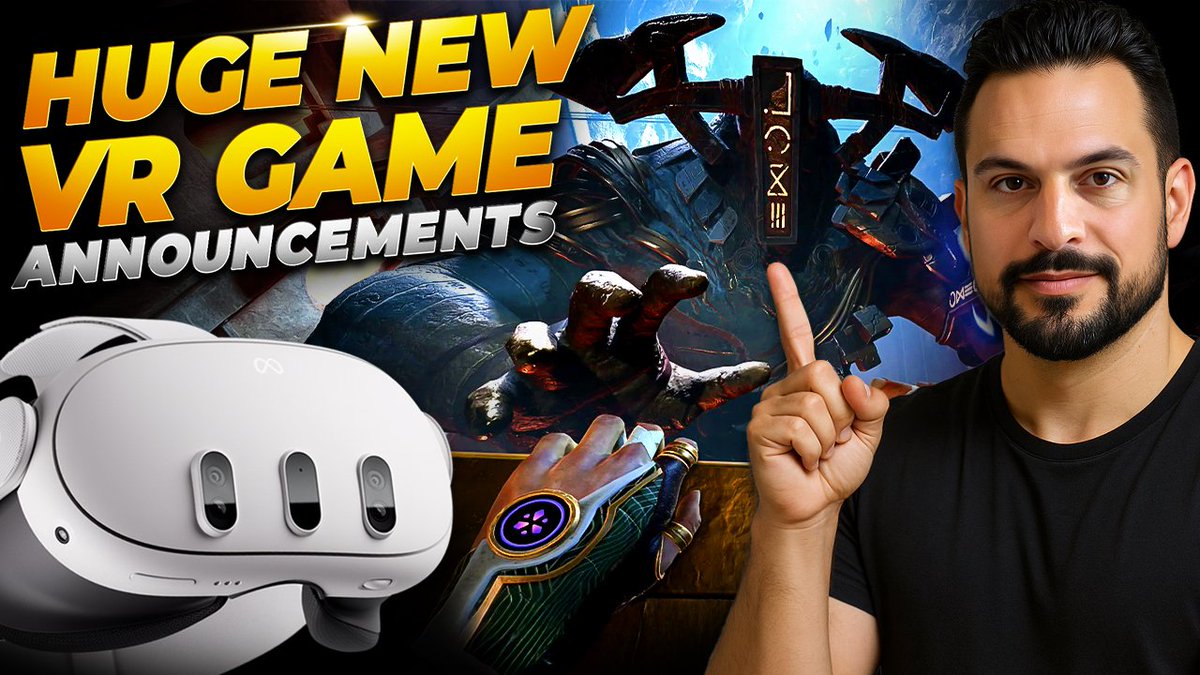 Matteo311 π Pax East (@matteo311) on Twitter photo Welcome back for some weekly #vr news. Today's episode is all about the GAMES. We recently got some HUGE surprises and VR looks to be heating up.
Click here - 
youtu.be/YF8p2mqyZ6o Welcome back for some weekly #vr news. Today's episode is all about the GAMES. We recently got some HUGE surprises and VR looks to be heating up.
Click here - 
youtu.be/YF8p2mqyZ6o