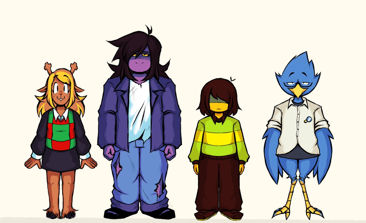 #deltarune weird fuckin kids
