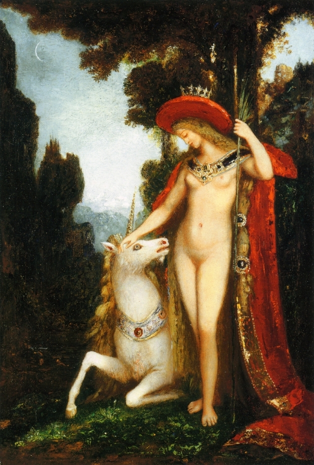 The Unicorne #artbots #moreau