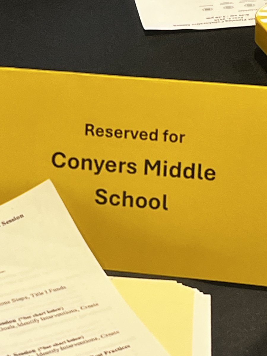 ConyersMiddle's tweet image. RCPS Cabinet members, school leaders and instructional coaches are hard at work during today&apos;s collaborative planning session to develop school goals, priorities, and interventions. Putting in the work now to meet achievement and growth goals for a successful new school year!