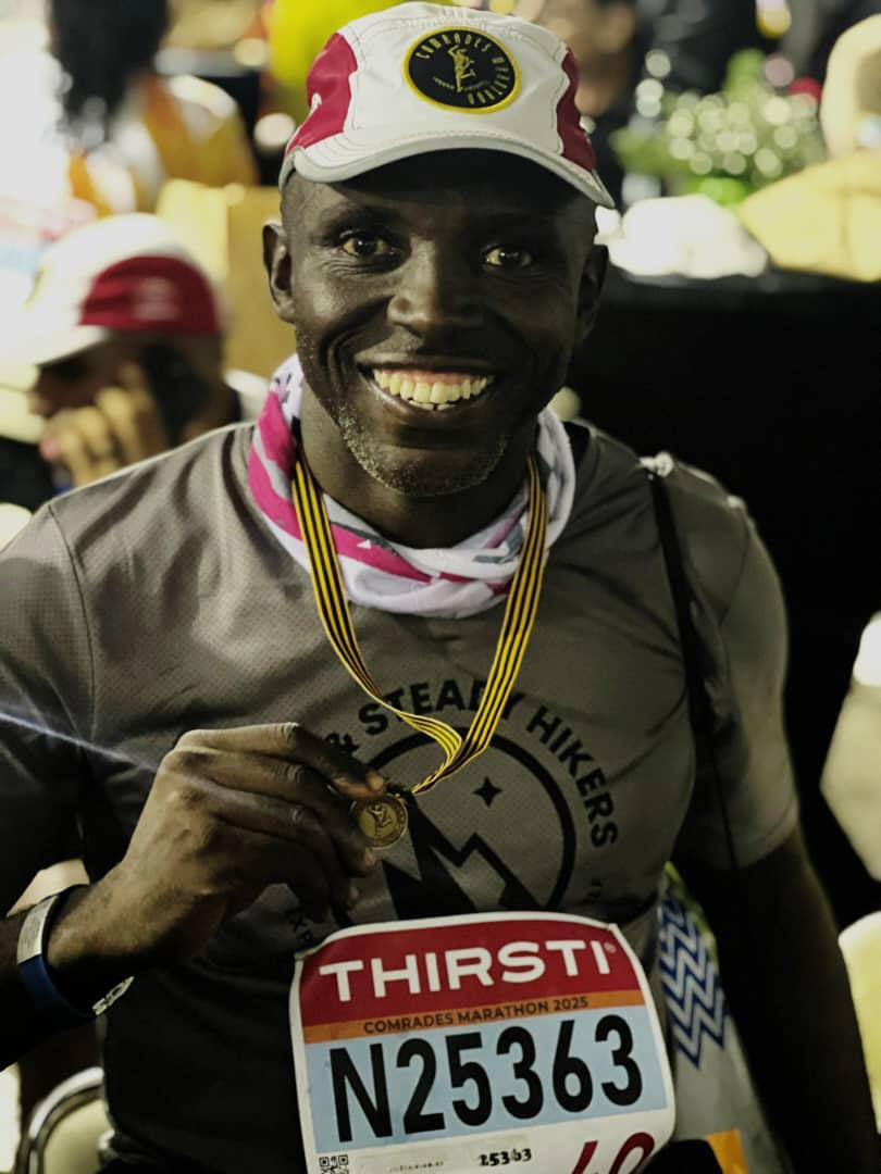Sure & Steady Hikers (@surehikers2022) on Twitter photo Hats off for our decorated Comrdes <a href="/GabrielJosephK/">Cde. Eric Joseph Kigozi</a> and <a href="/LukeKiwanuka/">Cde. Kiwanuka Luke</a>. You conquered the ultimate human race. Your grit, resilience and happy smiles on the trail. You made us so proud as <a href="/surehikers2022/">Sure & Steady Hikers</a>
You are who you think you are. Hats off for our decorated Comrdes <a href="/GabrielJosephK/">Cde. Eric Joseph Kigozi</a> and <a href="/LukeKiwanuka/">Cde. Kiwanuka Luke</a>. You conquered the ultimate human race. Your grit, resilience and happy smiles on the trail. You made us so proud as <a href="/surehikers2022/">Sure & Steady Hikers</a>
You are who you think you are.