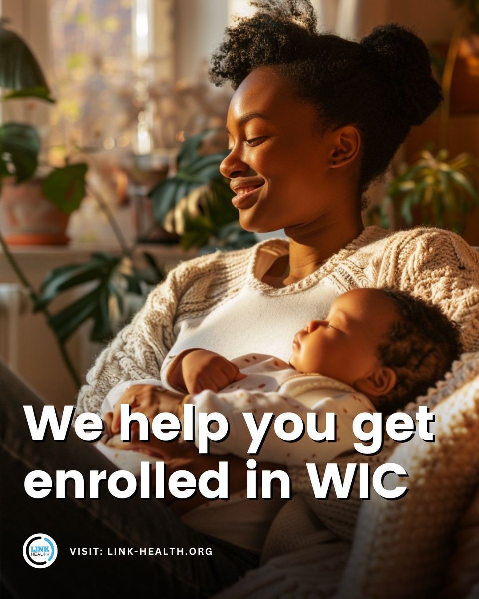🥦🍼 WIC provides healthy food, nutrition education, and support for women, infants, and children when it’s needed most. At Link Health, we're continuing to help families access WIC to build healthier futures for families with kiddos! 💙 Contact us and get connected today!