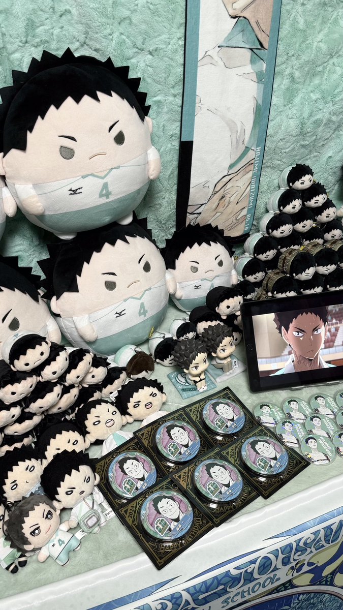 #岩泉一誕生祭2025
#岩泉一生誕祭2025

생일 축하해 이와이즈미 하지메 ♡︎