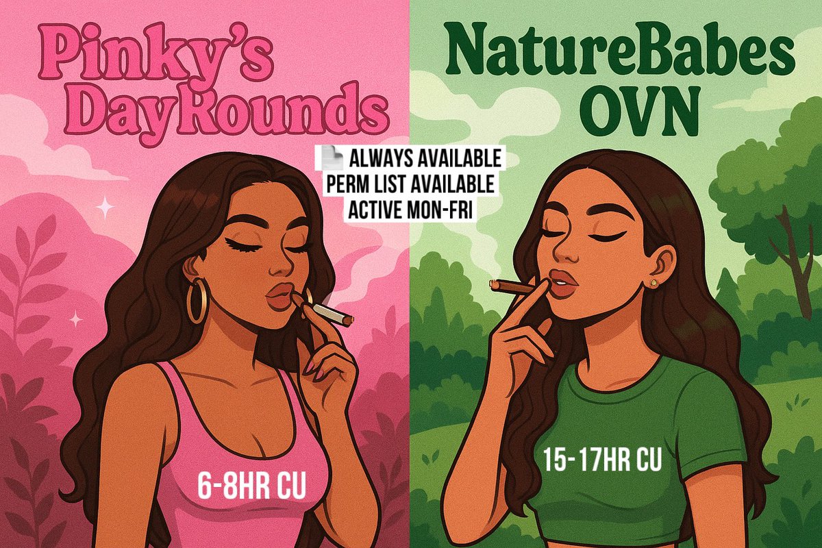 $25 FT 4 VIP ONLY (@privluna420) on Twitter photo Active droppers ๐คฒ๐พ MESSAGE ME OR
<a href="/RTPAGE4GROUP/">๐PINKYโS DAY โ๏ธ ROUNDS๐</a> ๐ฉท๐
<a href="/Promo4Them/">โจ๐ป๐ผNATURE BABES RT๐๐</a> ๐๐
Message ^ CU ๐ to be added.
please check message request when getting added ๐ฌโ
Active droppers ๐คฒ๐พ MESSAGE ME OR
<a href="/RTPAGE4GROUP/">๐PINKYโS DAY โ๏ธ ROUNDS๐</a> ๐ฉท๐
<a href="/Promo4Them/">โจ๐ป๐ผNATURE BABES RT๐๐</a> ๐๐
Message ^ CU ๐ to be added.
please check message request when getting added ๐ฌโ
