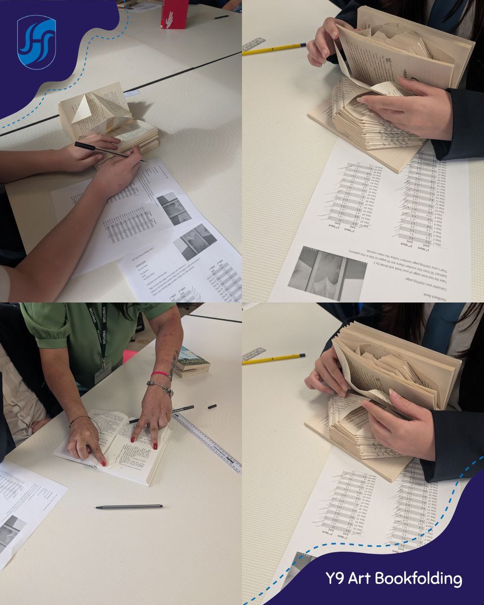 We’re giving old library books a new lease of life! Some of our students have been getting creative and recycling them into imaginative art projects - and they’re loving it. Great to see sustainability and creativity come together!