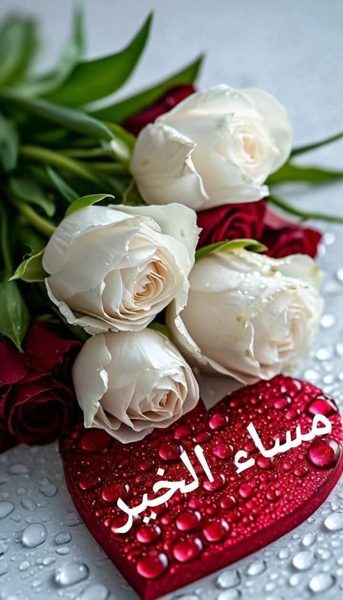 مساء الورودلمَن عطرهم لايغيبُ عن قـُلوبنا أبدا 
لا تنـسَى من تُبادله المَحـبة والمَودة في زحامِ يومِك 
قُل له مساءالخَيرفهي كفيلةٌ بأن تَملأه بالسَعادة بقيةُ يومهِ
مساءالاخلاص لمن يعرفُ مَعنى الإكتفاءِ والإحتواءِ
لمَن يعرفُ قيمةِ العطاء و يُلبي له الفـُؤادالـنِداء   مساء الورد 🌹