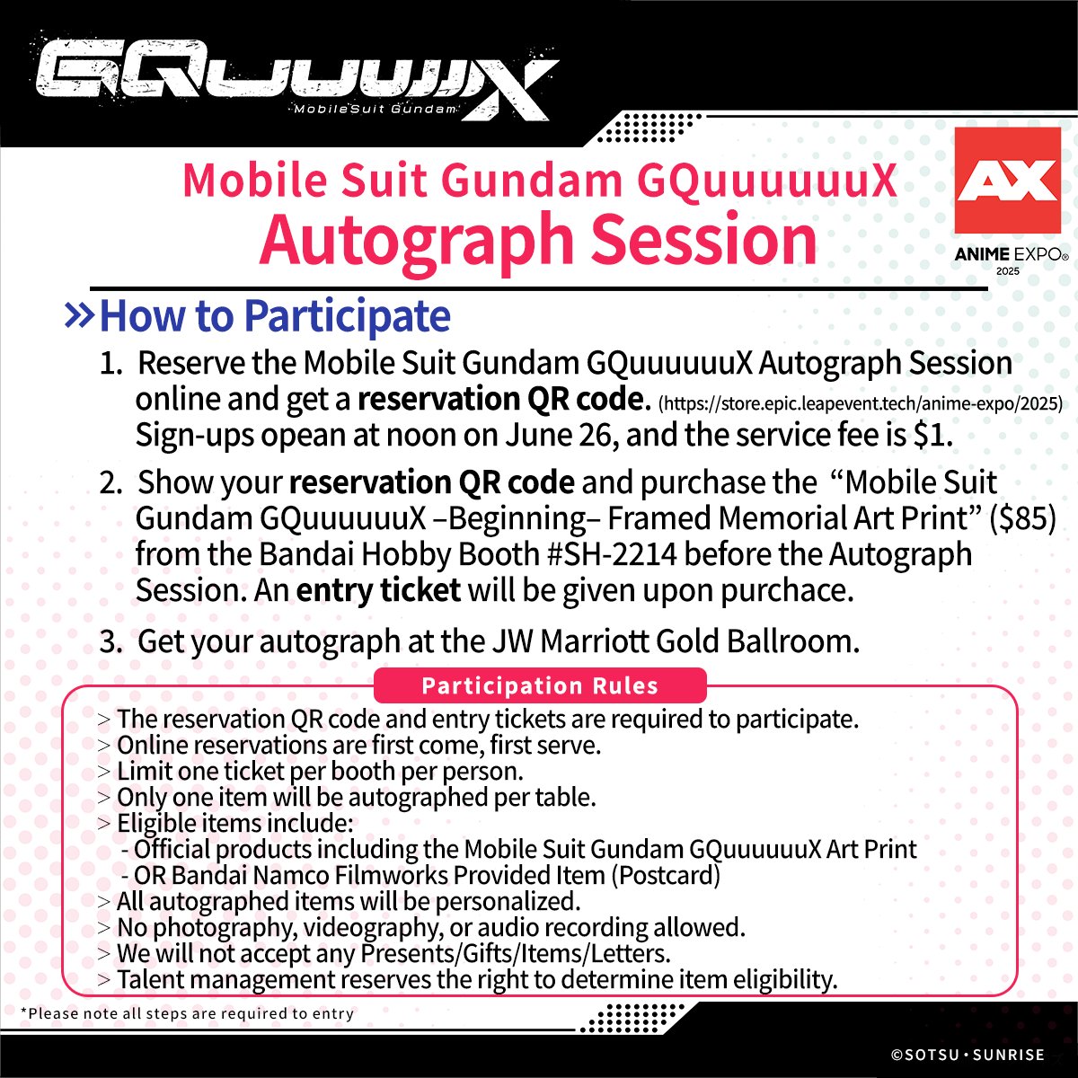 ◤Anime Expo 2025◢ Important, please read! Here are the