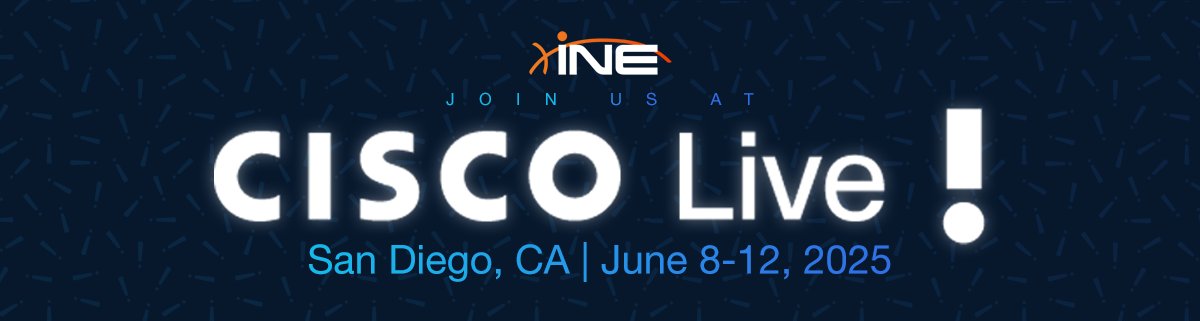 INEsecurity's tweet image. It&apos;s time for Cisco Live! 🎯 INE is in San Diego and ready to connect with networking professionals about what&apos;s next in our industry. The innovation level is always 🔥🔥🔥 #CiscoLive #NetworkInfrastructure