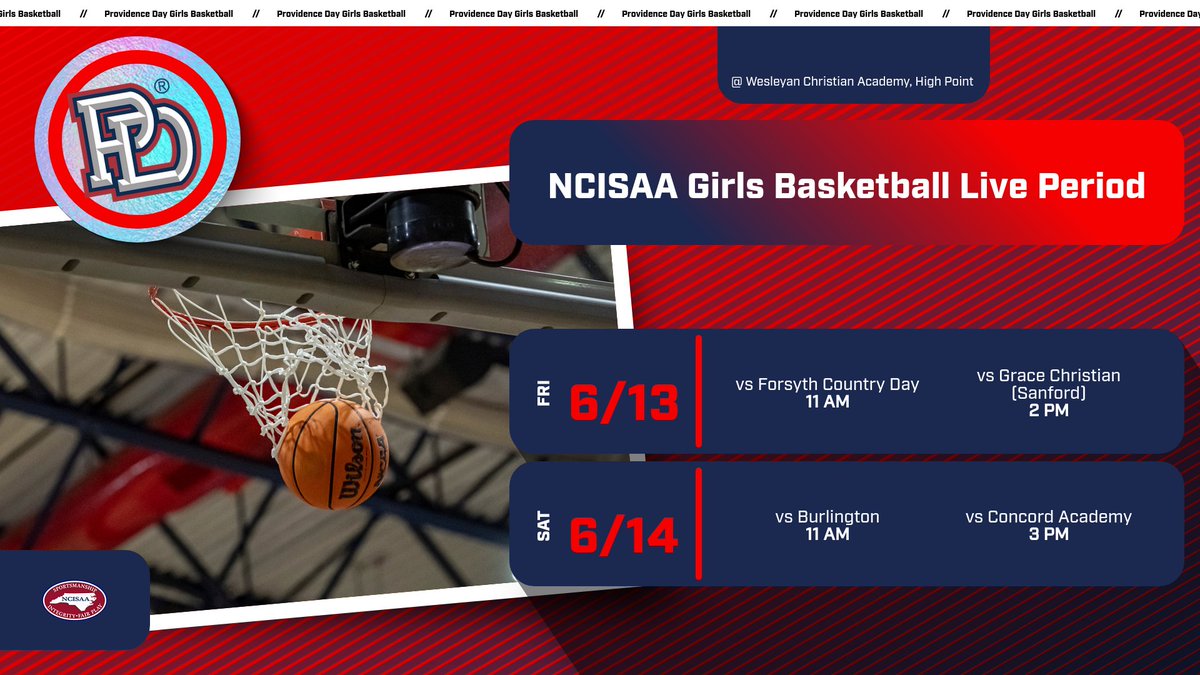 College Coaches!!!! Come check out PD roster littered w/ College prospects this Friday/Saturday <a href="/NCISAA1/">NCISAA</a> Live Period at Wesleyan Christian Academy in High Point.  #pdschargers #ItsNotAboutMe
