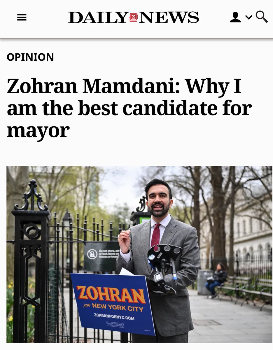 “As much as I love this city, there’s a myth about it that has persisted for too long. It’s the lie that life has to be hard in New York. It has to be an ordeal. That only the rich or the lucky get to live a good life here. 

I don’t believe that for a minute.”