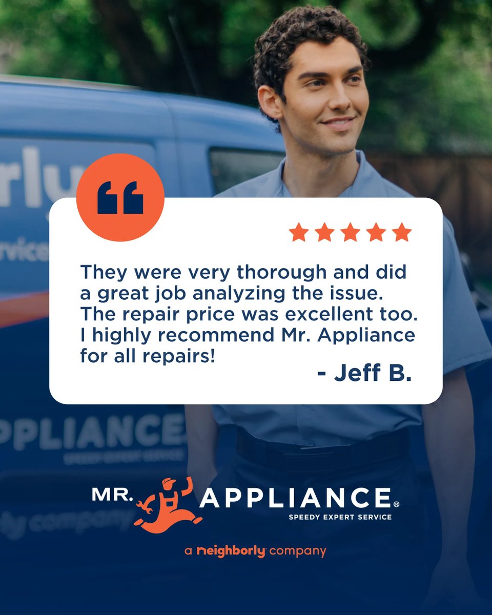 From an accurate diagnosis to quality repairs, our customers count on Mr. Appliance® to get the job done right—the first time. See why so many business owners and homeowners trust us with their appliances.
