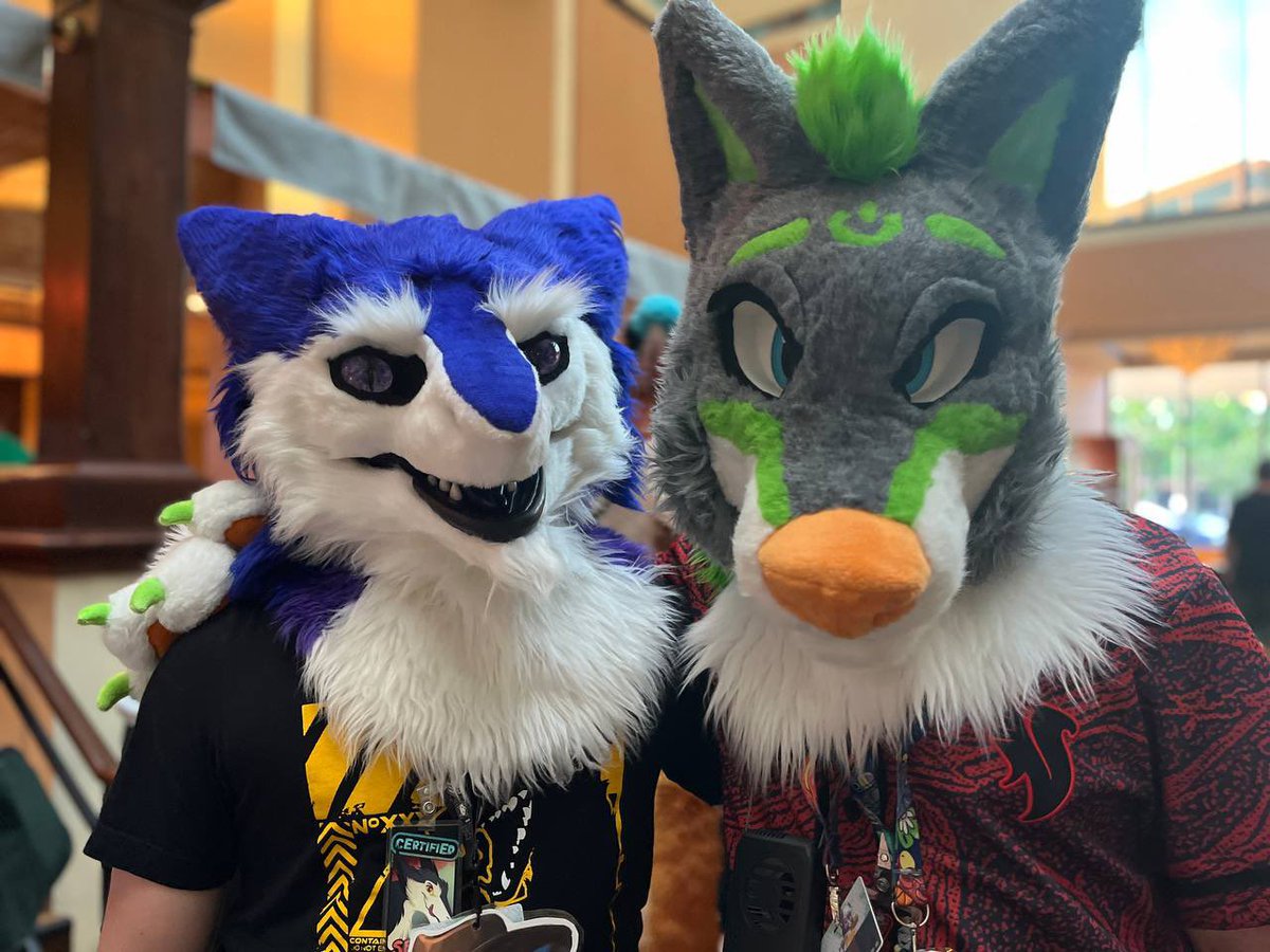 #stratosfur2025 was a really fun and chill con, I had a great time seeing everyone! Anthrocon is coming up soon, looking forward to that too!