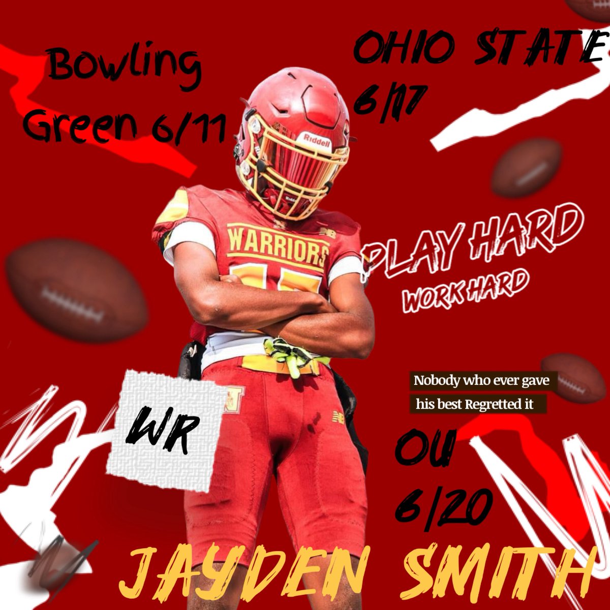 Jayden Smith (@jaydensmith1_) on Twitter photo 🚨Here is my summer camp schedule for my upcoming junior year! 🚨 <a href="/WNWarriorsFB/">Westerville North Football</a> <a href="/Jacksonville8/">Stanley jackson</a> <a href="/worktoon/">Work the Custom</a> 🚨Here is my summer camp schedule for my upcoming junior year! 🚨 <a href="/WNWarriorsFB/">Westerville North Football</a> <a href="/Jacksonville8/">Stanley jackson</a> <a href="/worktoon/">Work the Custom</a>