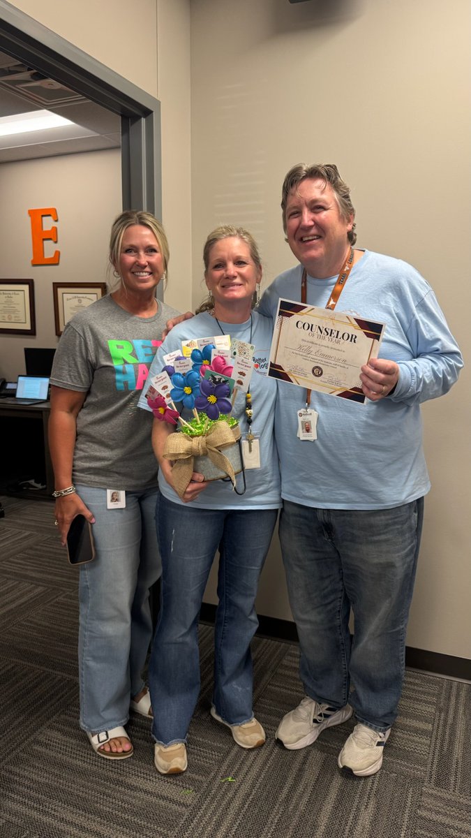 For the first time ever, Rockwall ISD is proud to name our very first Counselors of the Year. Congratulations to Elementary Counselor of the Year Kelly Emmerson from Virginia Reinhardt Elementary, and Secondary Counselor of the Year Keldrick Robinson from Rockwall-Heath High