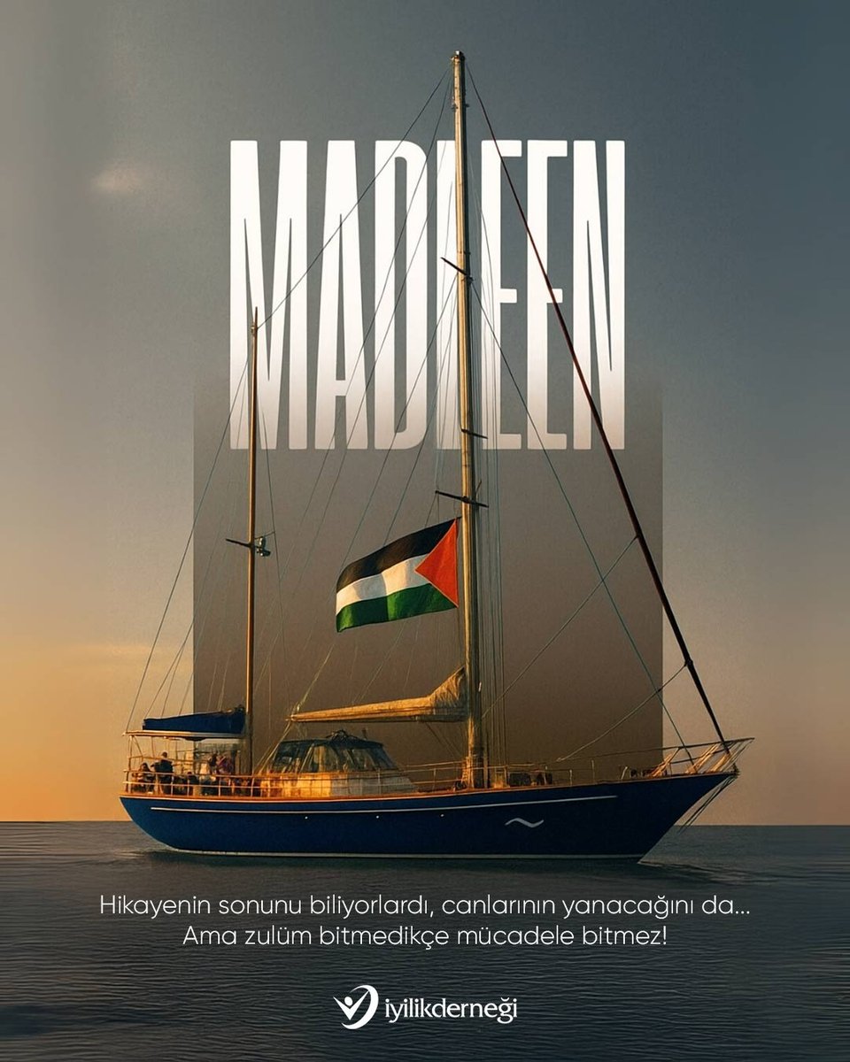 Hikâyenin sonunu biliyorlardı. Canlarının yanacağını da…
Ama zulüm bitmedikçe, mücadele de bitmez!
#madleen #gazze #AllEyesOnMadleen