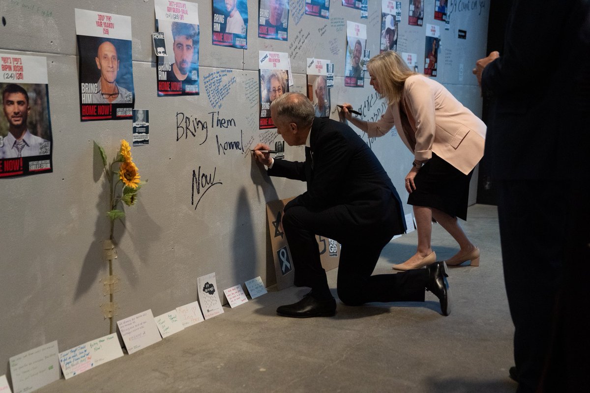 This morning, I stood alongside PM <a href="/MarkJCarney/">Mark Carney</a> at the Nova Music Festival Exhibition — a stark reminder of the horrific October 7 attack, where young people were brutally murdered or taken hostage simply for gathering in joy.