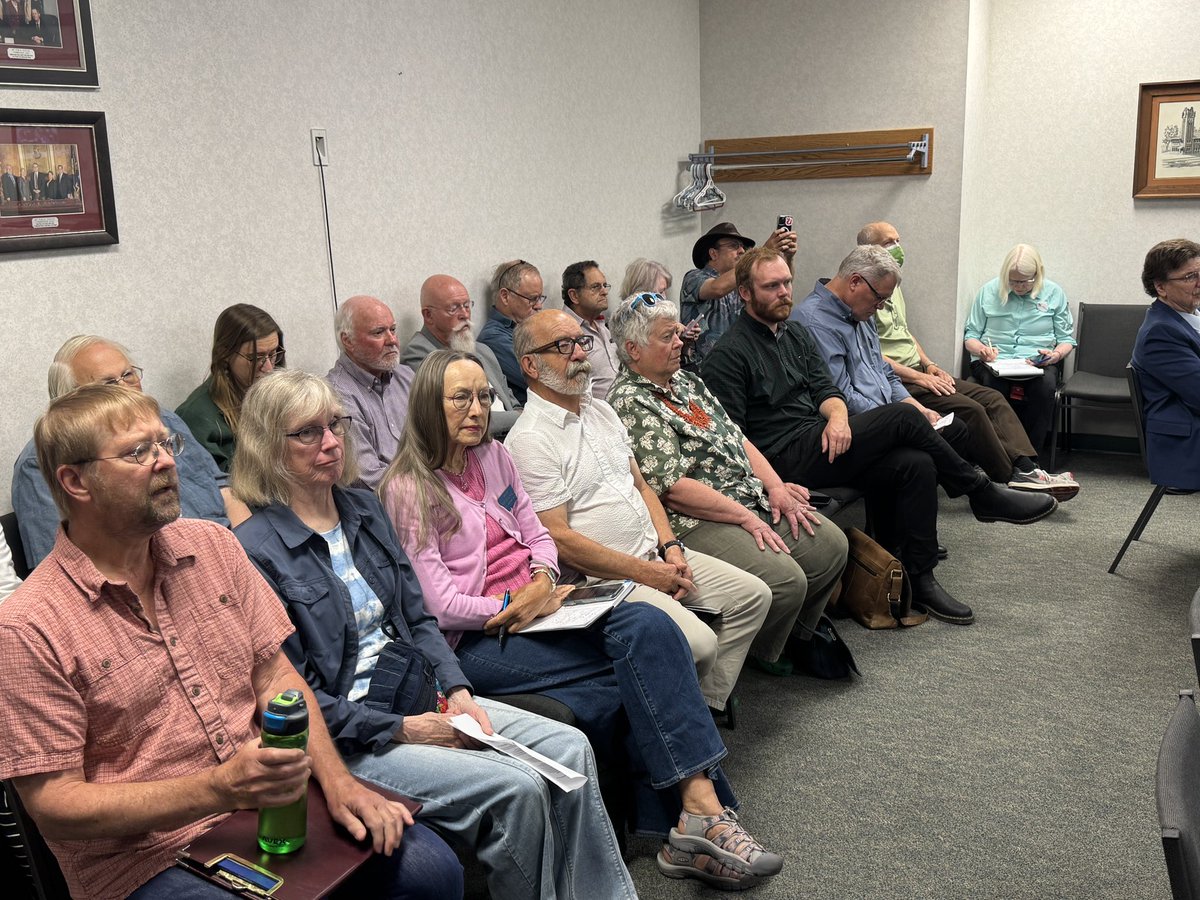 Jonathon Ambarian (@jsambarian) on Twitter photo The room is crowded, as the <a href="/MT_PSC/">Montana PSC</a> is beginning its rate case hearing for <a href="/NWEinfo/">NorthWestern Energy</a>, as NorthWestern asks an increase in electric and natural gas rates. #MTNews #MTPol The room is crowded, as the <a href="/MT_PSC/">Montana PSC</a> is beginning its rate case hearing for <a href="/NWEinfo/">NorthWestern Energy</a>, as NorthWestern asks an increase in electric and natural gas rates. #MTNews #MTPol