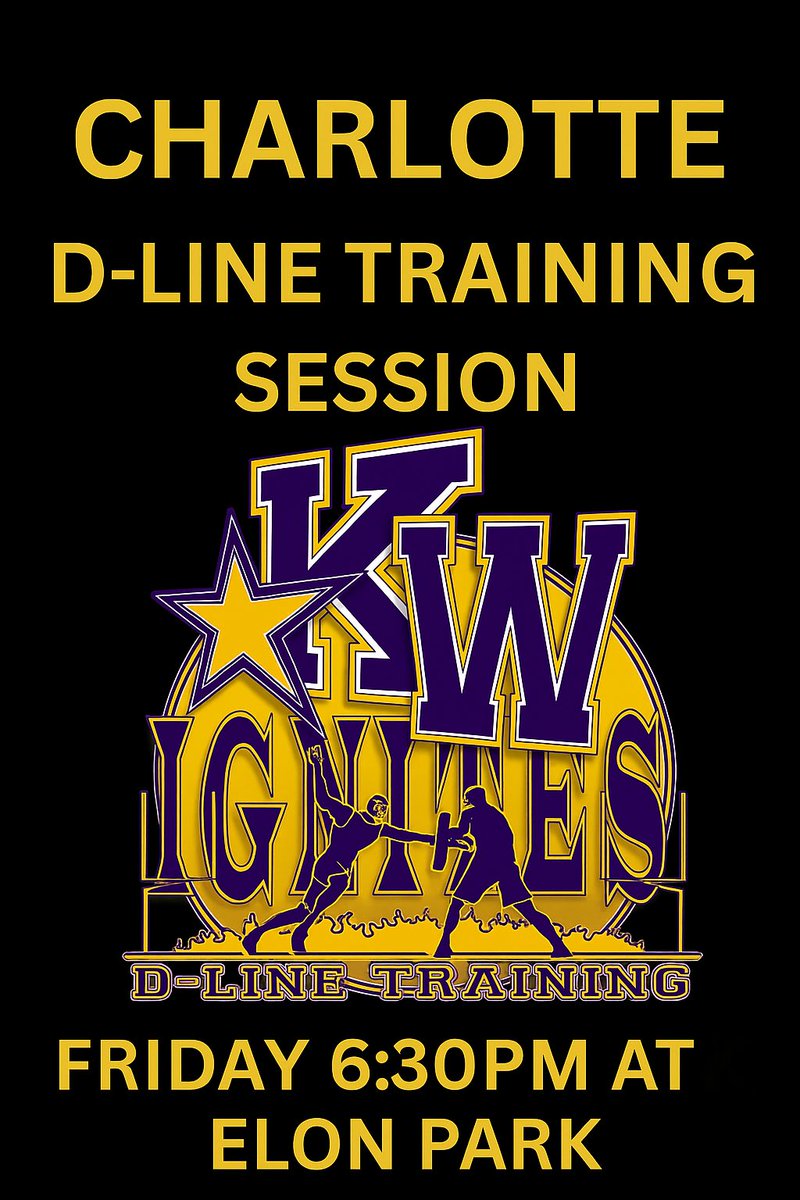 🚨 See the corrected Flyer for Charlotte