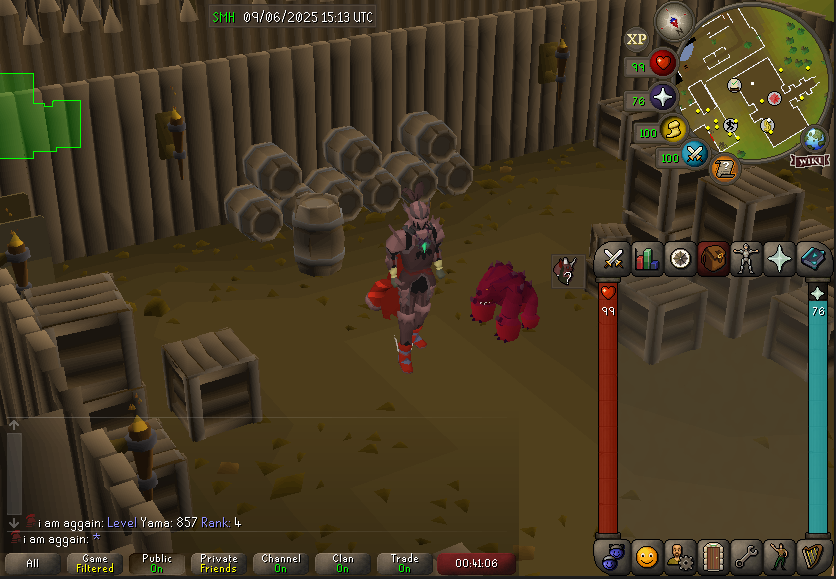 hc yama done :) just made platebody