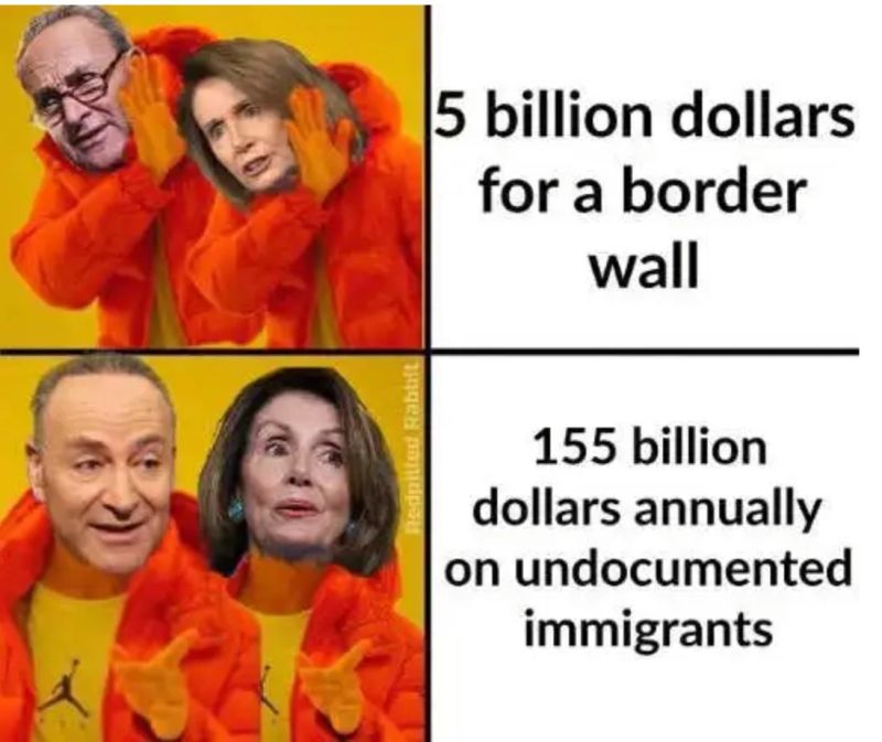 Never forget who's fault it is for what's going on in California.