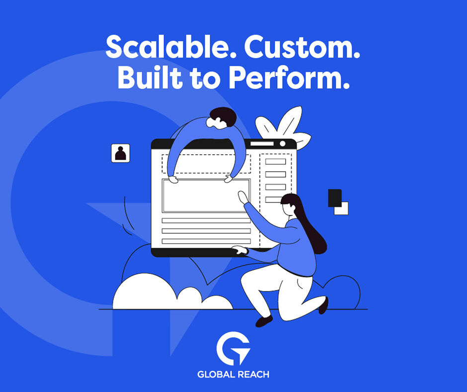 GlobalReach's tweet photo. Scalable. Custom. Built to Perform.💪

At Global Reach, we prioritize user experience (UX) by creating websites that are easy to navigate, visually engaging, and designed to drive results.

Ready to build a website that works as hard as you do? https://t.co/Fb2PtLCLji https://t.co/sYzRr3y3NN