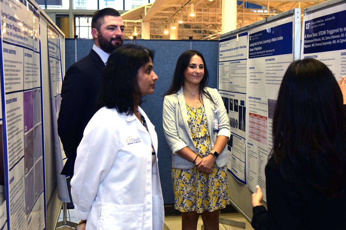 UFMedicineJax's tweet image. “Wisdom in medicine goes beyond knowledge and experience. It’s about combining your scientific knowledge with human compassion.” – Dr. Linda Edwards
We’re still reflecting on the 2025 Celebration of Education & Research! Take a look at some of the highlights.