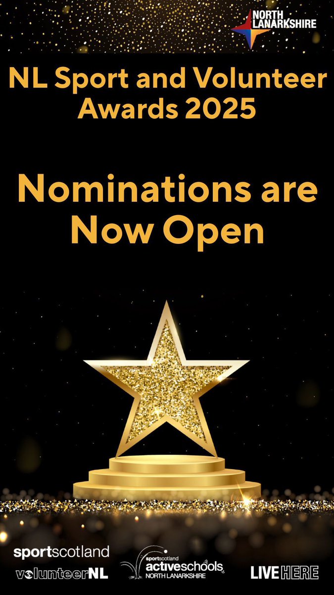 NLActiveSchools (@nlactiveschools) on Twitter photo 🌟NL Sport & Volunteer Awards 🌟
We are excited to celebrate North Lanarkshires amazing volunteers in all sectors by launching our NL Sport & Volunteer Awards 2025
See the next post for categories & the link below to nominate;
forms.office.com/e/2TSTRJbPAY
<a href="/sportscotland/">sportscotland</a> <a href="/nlcpeople/">NorthLanCouncil</a> 🌟NL Sport & Volunteer Awards 🌟
We are excited to celebrate North Lanarkshires amazing volunteers in all sectors by launching our NL Sport & Volunteer Awards 2025
See the next post for categories & the link below to nominate;
forms.office.com/e/2TSTRJbPAY
<a href="/sportscotland/">sportscotland</a> <a href="/nlcpeople/">NorthLanCouncil</a>