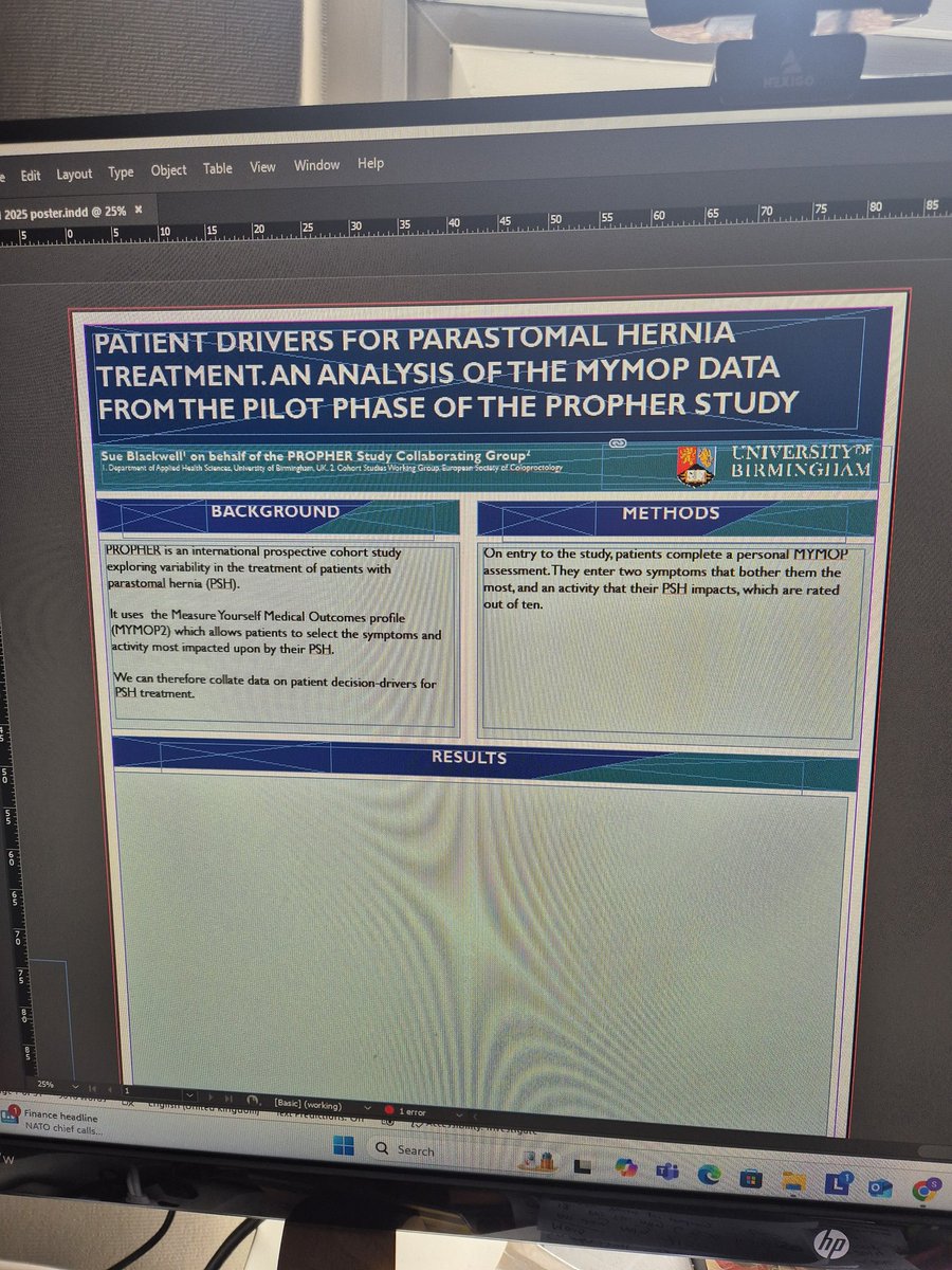 I have <a href="/Neil_J_Smart/">Neil Smart</a> words ringing in my ears as I do my <a href="/ACPGBI/">@ACPGBI</a> poster.

"Don't use a f*****g noddy font like Times New Roman or Ariel. Use something elegant like Gill Sans Nova Light"