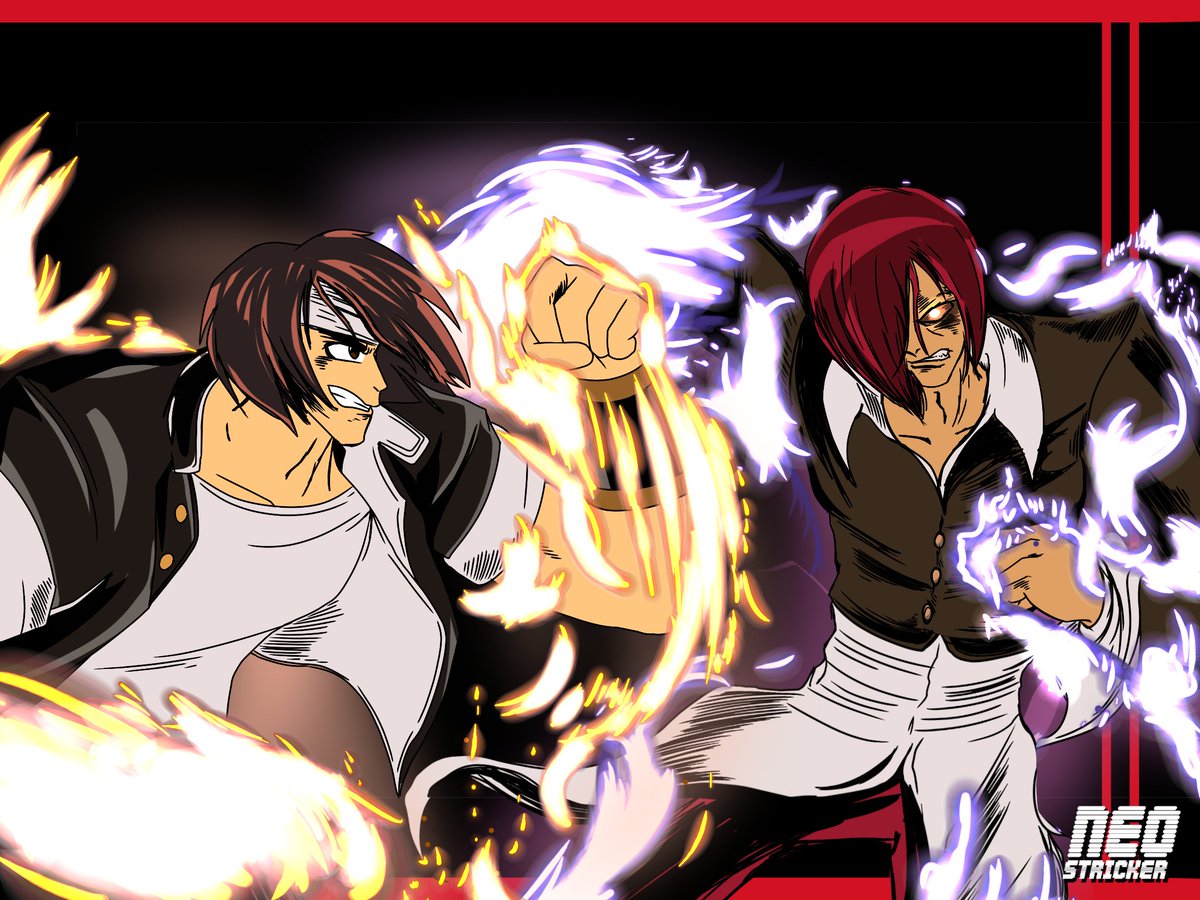 🖤NeoStricker (Commissions Open) 🖤 (@neostricker) on Twitter photo Kyo Kusanagi vs Iori Yagami reaches a terrifying peak when Iori succumbs to the Riot of the Blood. made this piece for my friend <a href="/alxrockman/">Alxrockman</a> !
#kof #kingoffighters #SNK #kyo #iori #riseoftheblood #fanart #Fanarts #digitalart Kyo Kusanagi vs Iori Yagami reaches a terrifying peak when Iori succumbs to the Riot of the Blood. made this piece for my friend <a href="/alxrockman/">Alxrockman</a> !
#kof #kingoffighters #SNK #kyo #iori #riseoftheblood #fanart #Fanarts #digitalart