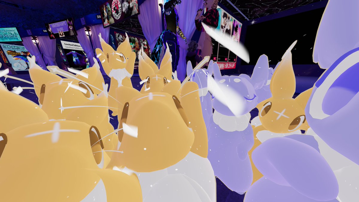 furality's tweet image. 🌌 Enjoy one last day of dreaming! 🌌
Still running are plenty of Monday meetups, Club F.Y.N.N. a breathtaking fireworks show, plus we still have our Closing Ceremonies coming up!
We want you to share your best memories and pictures while at the convention: comment below!