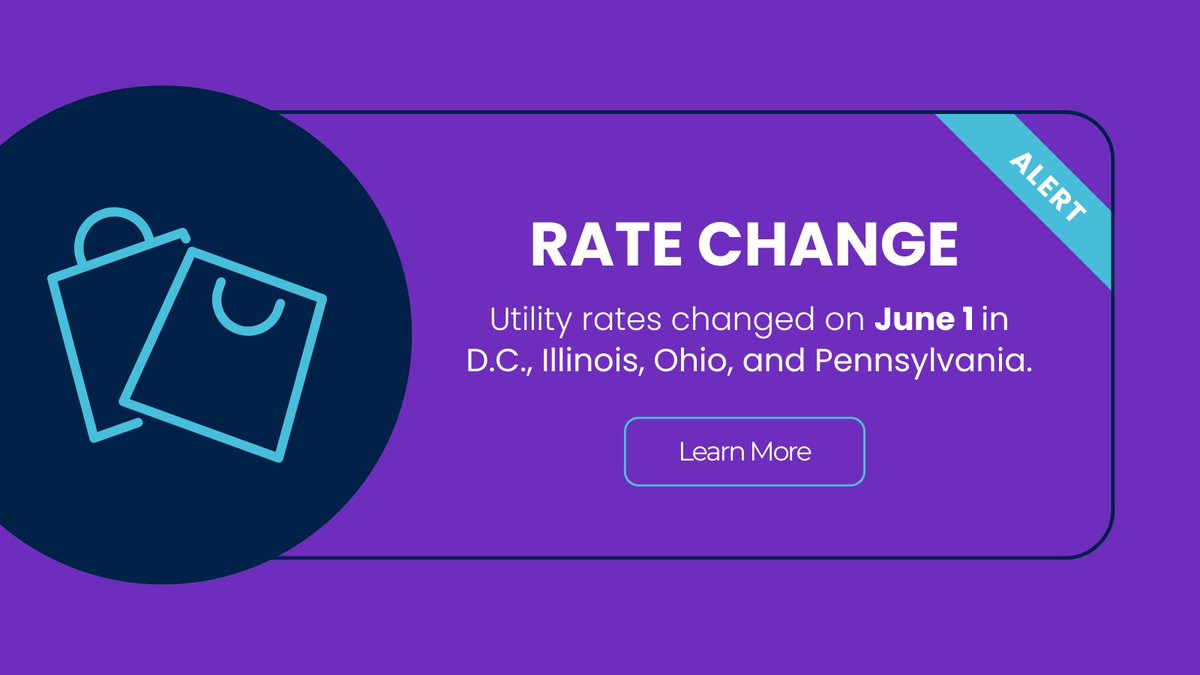 Were you hit with an increased #electric rate from your utility on June 1? If so, #EnergyChoice can help! Explore our website to learn how to shop for your #electric supply. Exercise your #PowerToChoose⚡️💵💪 retailenergychoice.org