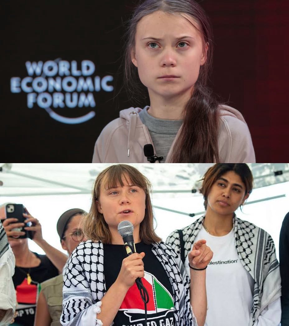 Sailing to Gaza doesn’t make Greta Thunberg a hero. It’s just another PR stunt like getting “arrested” at climate protests. Sure, this time her move seems morally aligned for a change, but let’s not kid ourselves. Still a staged performance as I show you below.

Because the more