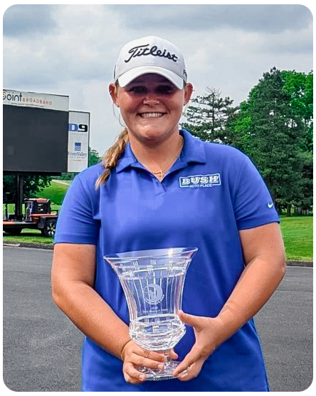 Alum Gabby Woods ('24) is the champion of the 2025 Ohio Women's Open, finishing the 36-hole event as the only player under par.

#GoOilers | #BeGreat

🔗: findlayoilers.com/news/2025/6/9/…