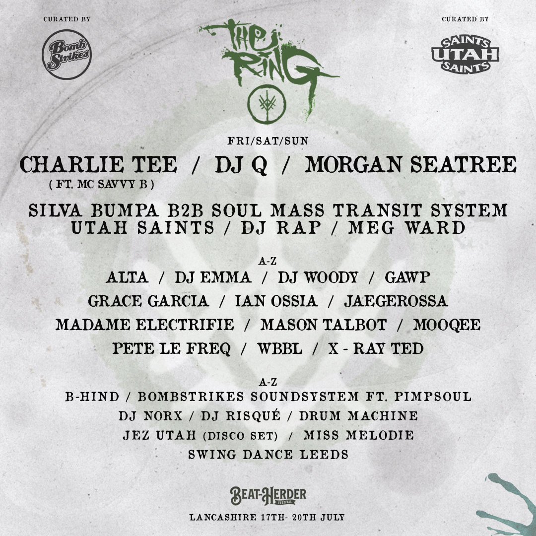🔥💥🔥THE RING🔥💥🔥

🥳🥳ANNOUNCEMENT TIME 🥳🥳

The full venue release is here for THE RING.

Legends, party starters and rising stars!!

All housed in our very own bowl o'rave where we've planted over 600 trees!

LET'S GOOOO!!

TICKETS: beatherder.ticketline.co.uk

HERD EM UP. xx