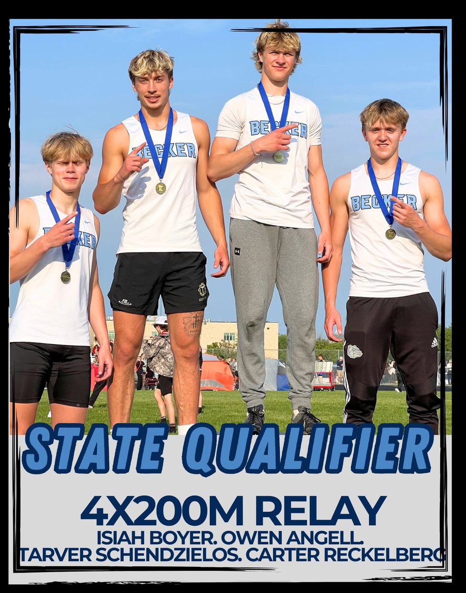 Becker Cross Country and Track & Field tweet media