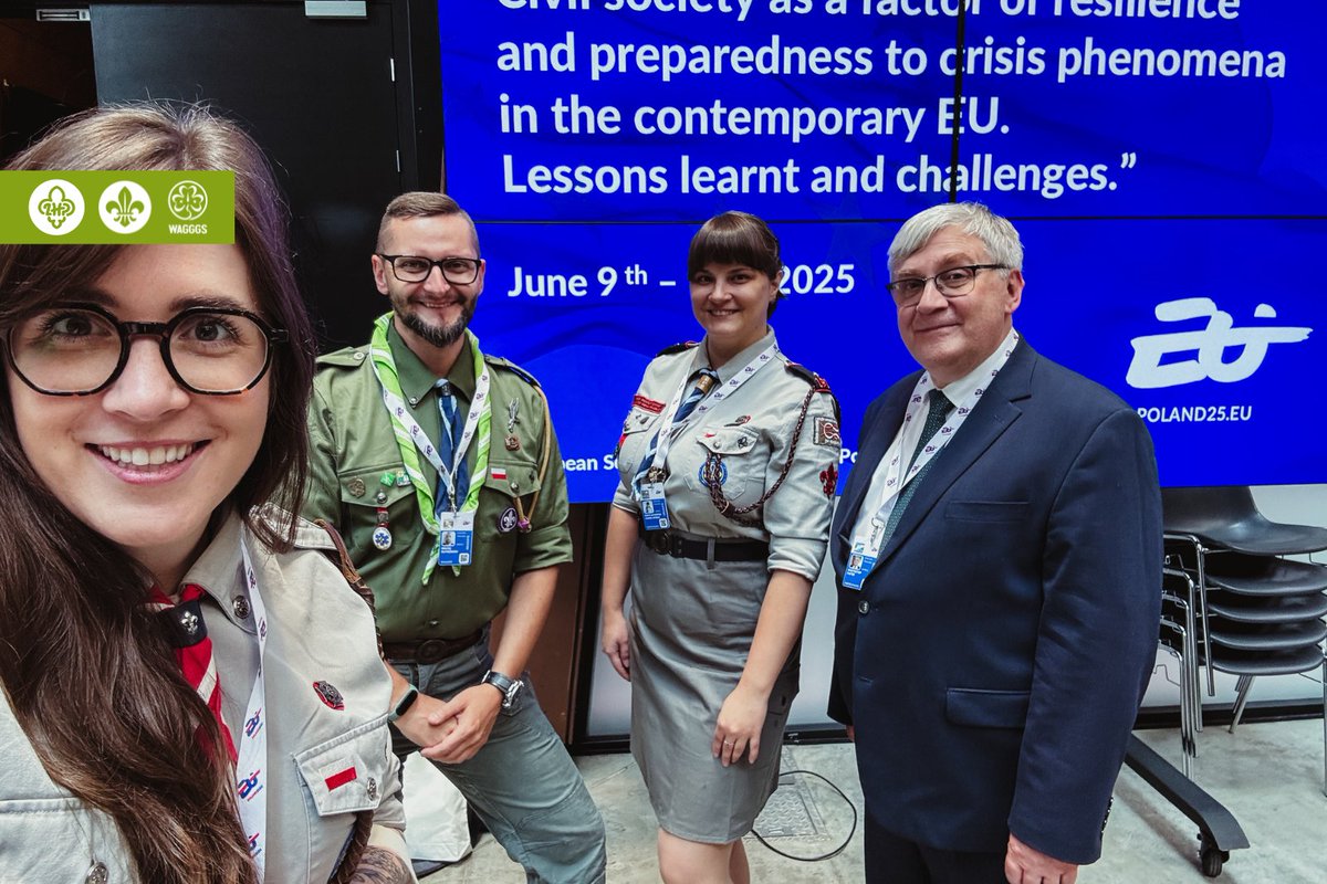 🇵🇱 W <a href="/gdansk/">Miasto Gdańsk</a> trwa konferencja w ramach prezydencji PL w Radzie UE.
⚜️ Reprezentują nas Naczelniczka hm. Martyna Kowacka i Przewodniczący hm. Krzysztof Pater, a HSR dzieli się doświadczeniem 30 letniej służby.
Dowiedz się więcej: 

#ratownictwo #społeczeństwoobywatelskie